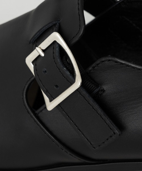 PADRONE(パドローネ)の「BL BUCKLE STRAP SHOES(ドレスシューズ・メンズ・ブラック・40/41/42)」の3枚目の写真