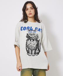 ABAHOUSE | 【CORISCO/コリスコ】Animal Tシャツ/COOL CAT(Tシャツ/カットソー)