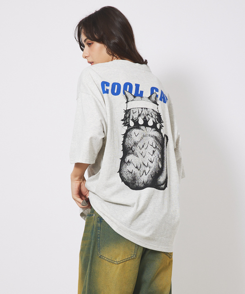 ABAHOUSE(アバハウス)の「【CORISCO/コリスコ】Animal Tシャツ/COOL CAT(Tシャツ/カットソー・メンズ・ホワイト系その他/ホワイト系その他2・M/L)」の7枚目の写真