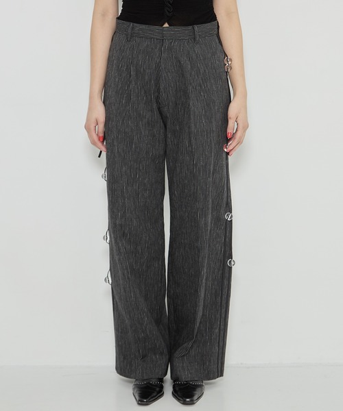 riv nobuhiko/リブノブヒコ】MICHE TROUSER/ワイドパンツ/トラウザー  