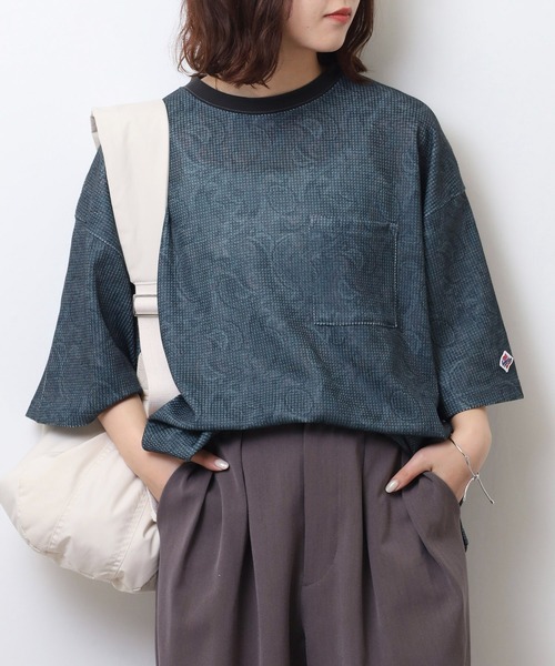 JEMORGAN(ジェーイーモーガン)の「JEMORGAN 総柄ワッフル 半袖ポケT(Tシャツ/カットソー・メンズ・A/C/D/E/B・M/L/XL)」の5枚目の写真