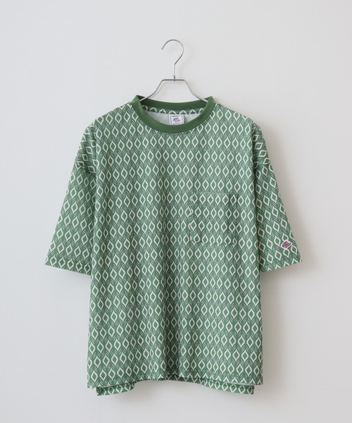 JEMORGAN(ジェーイーモーガン)の「JEMORGAN 総柄ワッフル 半袖ポケT(Tシャツ/カットソー・メンズ・A/C/D/E/B・M/L/XL)」の14枚目の写真