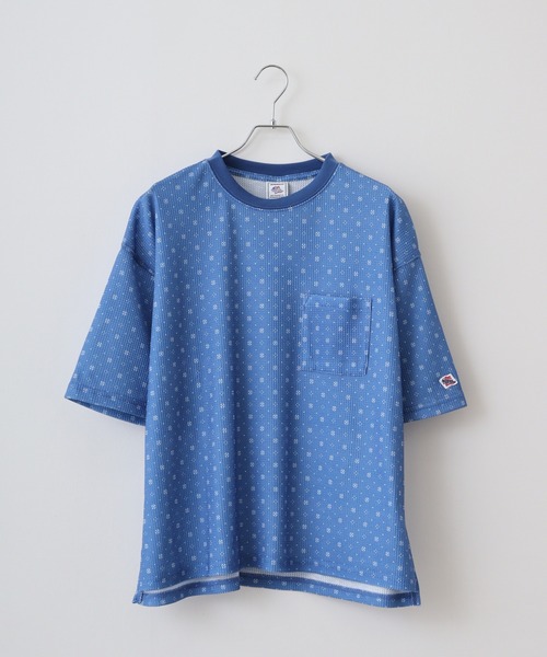 JEMORGAN(ジェーイーモーガン)の「JEMORGAN 総柄ワッフル 半袖ポケT(Tシャツ/カットソー・メンズ・A/C/D/E/B・M/L/XL)」の16枚目の写真