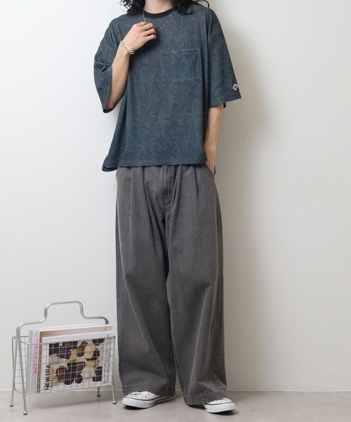 JEMORGAN(ジェーイーモーガン)の「JEMORGAN 総柄ワッフル 半袖ポケT(Tシャツ/カットソー・メンズ・A/C/D/E/B・M/L/XL)」の19枚目の写真