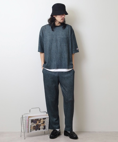 JEMORGAN(ジェーイーモーガン)の「JEMORGAN 総柄ワッフル 半袖ポケT(Tシャツ/カットソー・メンズ・A/C/D/E/B・M/L/XL)」の18枚目の写真