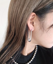 enn.（エン）の「パールインサイドゴールドピアス（ピアス（両耳用））」