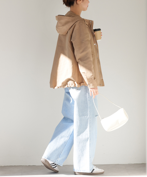 JOURNAL STANDARD relume(ジャーナルスタンダード レリューム)の「《追加》グログランマウンテンパーカー(マウンテンパーカー・レディース・カーキ/ベージュ/ネイビー・FREE)」の5枚目の写真