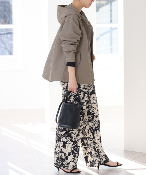 JOURNAL STANDARD relume(ジャーナルスタンダード レリューム)の「《追加》グログランマウンテンパーカー(マウンテンパーカー・レディース・カーキ/ベージュ/ネイビー・FREE)」の13枚目の写真