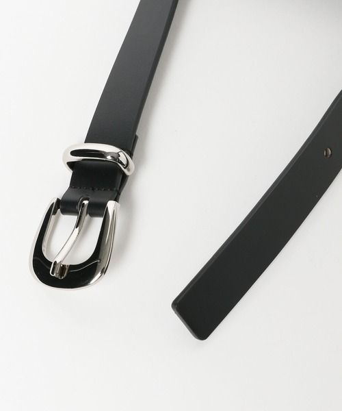 HARE（ハレ）の「【WEB限定】プレーンバックルベルト(HARE)（ベルト・メンズ・ブラック・FREE）」の6枚目の写真
