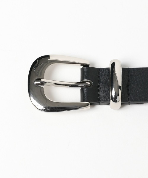 HARE（ハレ）の「【WEB限定】プレーンバックルベルト(HARE)（ベルト・メンズ・ブラック・FREE）」の7枚目の写真