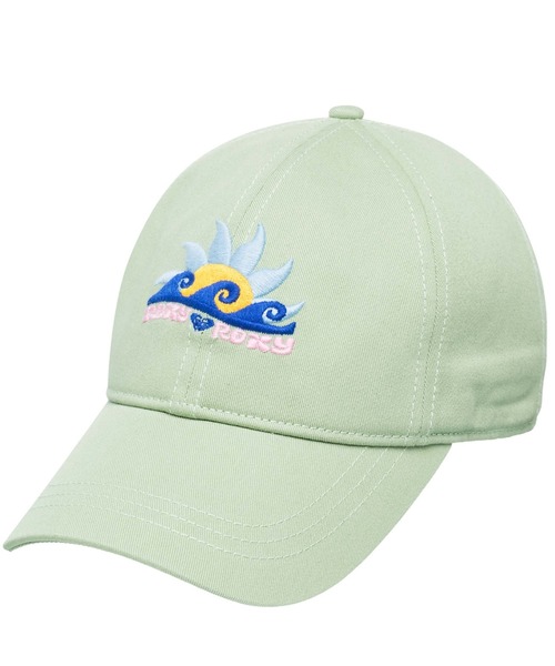 ROXY(ロキシー)の「BLONDIE GIRL/ロキシーキッズ帽子(キャップ・キッズ・グリーン/ブルー/ブラック/ピンク・FREE)」の3枚目の写真