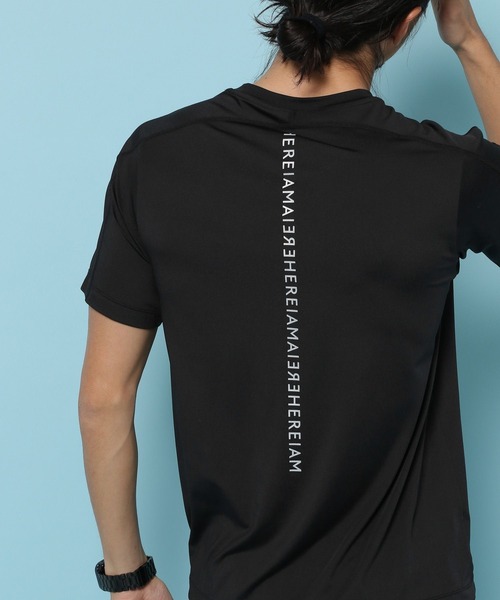 HEREIAM（ヘレイアム）の「【HEREIAM MEN】吸水速乾/ミラーロゴハーフスリーブ（Tシャツ/カットソー・メンズ・チャコール/ブラック/その他9・LARGE/MEDIUM/SMALL）」の15枚目の写真
