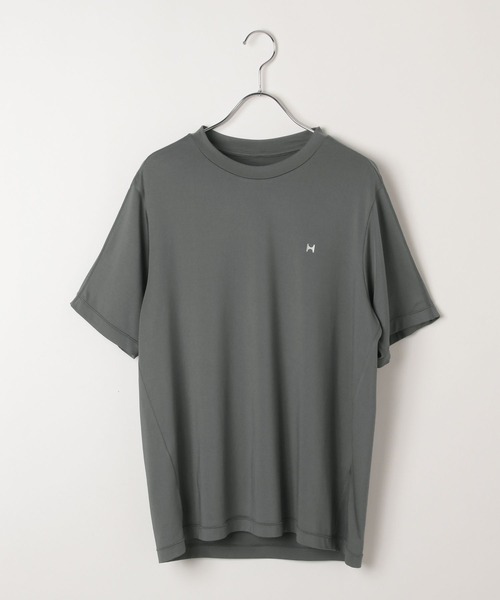 HEREIAM（ヘレイアム）の「【HEREIAM MEN】吸水速乾/ミラーロゴハーフスリーブ（Tシャツ/カットソー・メンズ・チャコール/ブラック/その他9・LARGE/MEDIUM/SMALL）」の16枚目の写真