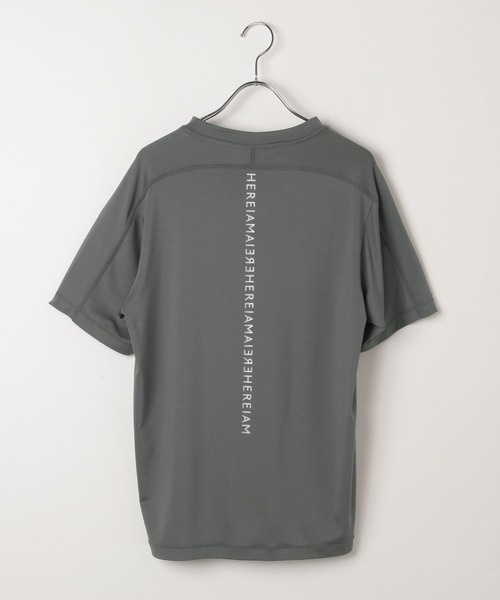 HEREIAM（ヘレイアム）の「【HEREIAM MEN】吸水速乾/ミラーロゴハーフスリーブ（Tシャツ/カットソー・メンズ・チャコール/ブラック/その他9・LARGE/MEDIUM/SMALL）」の17枚目の写真