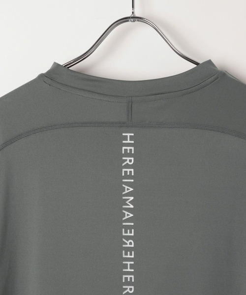 HEREIAM（ヘレイアム）の「【HEREIAM MEN】吸水速乾/ミラーロゴハーフスリーブ（Tシャツ/カットソー・メンズ・チャコール/ブラック/その他9・LARGE/MEDIUM/SMALL）」の21枚目の写真