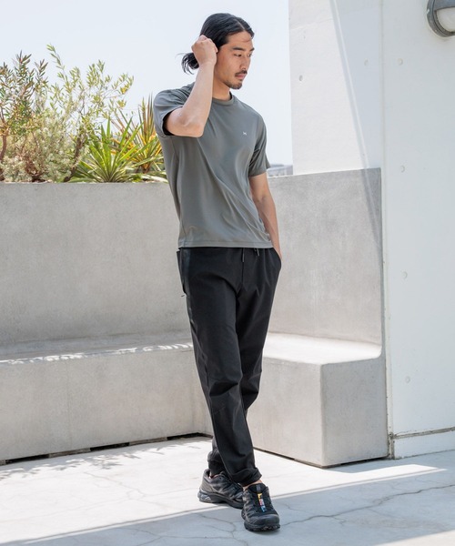 HEREIAM（ヘレイアム）の「【HEREIAM MEN】吸水速乾/ミラーロゴハーフスリーブ（Tシャツ/カットソー・メンズ・チャコール/ブラック/その他9・LARGE/MEDIUM/SMALL）」の7枚目の写真