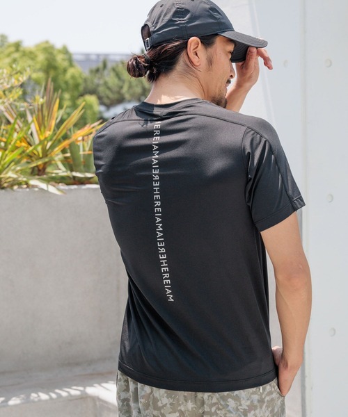 HEREIAM（ヘレイアム）の「【HEREIAM MEN】吸水速乾/ミラーロゴハーフスリーブ（Tシャツ/カットソー・メンズ・チャコール/ブラック/その他9・LARGE/MEDIUM/SMALL）」の12枚目の写真