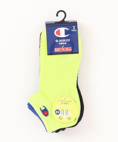 Champion(チャンピオン)の「【CHAMPION/チャンピオン】KIDS スニーカーインソックス3足組(ソックス/靴下・キッズ・その他/その他1/その他2・FREE)」の3枚目の写真