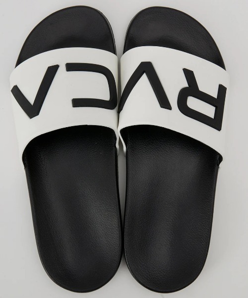 RVCA(ルーカ)の「RVCA レディース RVCA SHOWER SLIDE ファッションサンダル 【2025年春夏モデル】/ルーカロゴスライドサンダル(サンダル・レディース・ホワイト/ブラック/ブラック系その他・5/6/7)」の11枚目の写真