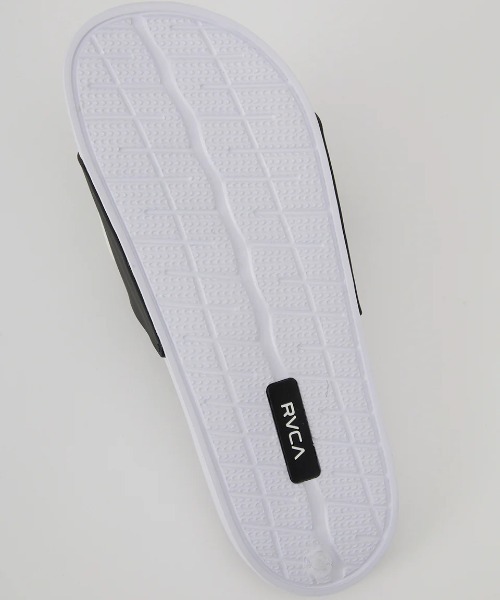RVCA(ルーカ)の「RVCA レディース RVCA SHOWER SLIDE ファッションサンダル 【2025年春夏モデル】/ルーカロゴスライドサンダル(サンダル・レディース・ホワイト/ブラック/ブラック系その他・5/6/7)」の9枚目の写真