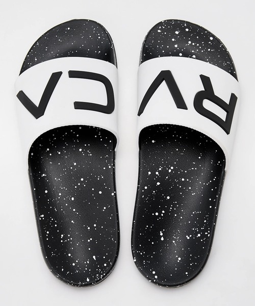 RVCA(ルーカ)の「RVCA レディース RVCA SHOWER SLIDE ファッションサンダル 【2025年春夏モデル】/ルーカロゴスライドサンダル(サンダル・レディース・ホワイト/ブラック/ブラック系その他・5/6/7)」の12枚目の写真