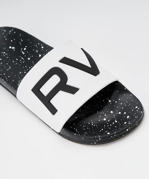 RVCA(ルーカ)の「RVCA レディース RVCA SHOWER SLIDE ファッションサンダル 【2025年春夏モデル】/ルーカロゴスライドサンダル(サンダル・レディース・ホワイト/ブラック/ブラック系その他・5/6/7)」の16枚目の写真