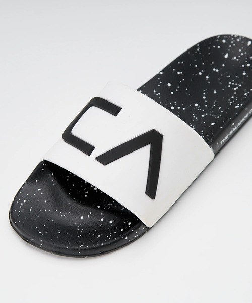 RVCA(ルーカ)の「RVCA レディース RVCA SHOWER SLIDE ファッションサンダル 【2025年春夏モデル】/ルーカロゴスライドサンダル(サンダル・レディース・ホワイト/ブラック/ブラック系その他・5/6/7)」の17枚目の写真