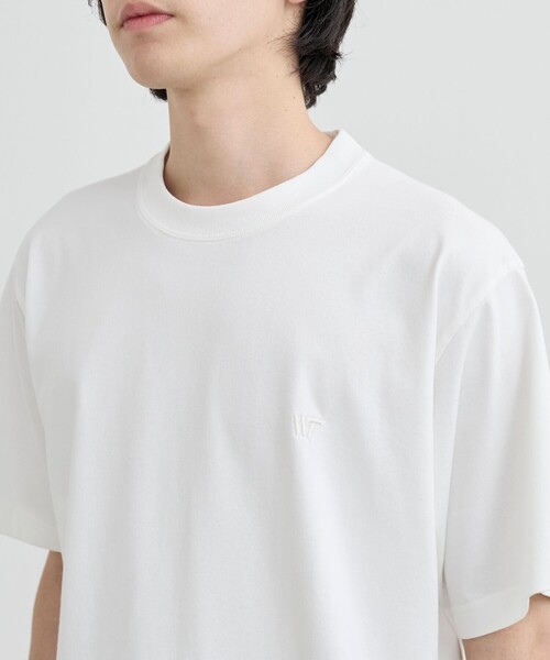 coen(コーエン)の「【WELLTECT】ロゴ刺繍Tシャツ ー吸水速乾、接触冷感、UVカット、遮熱ー(Tシャツ/カットソー・メンズ・オフホワイト/ターコイズブルー/ブラック/ダークブラウン/ダークグレー/ベージュ・S/M/L/XL)」の14枚目の写真