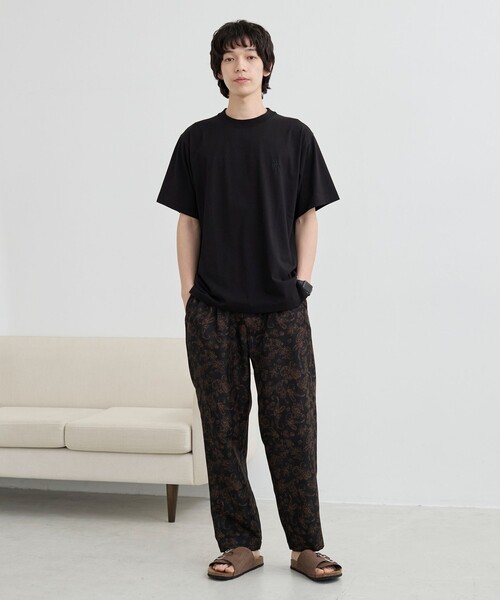 coen(コーエン)の「【WELLTECT】ロゴ刺繍Tシャツ ー吸水速乾、接触冷感、UVカット、遮熱ー(Tシャツ/カットソー・メンズ・オフホワイト/ターコイズブルー/ブラック/ダークブラウン/ダークグレー/ベージュ・S/M/L/XL)」の20枚目の写真