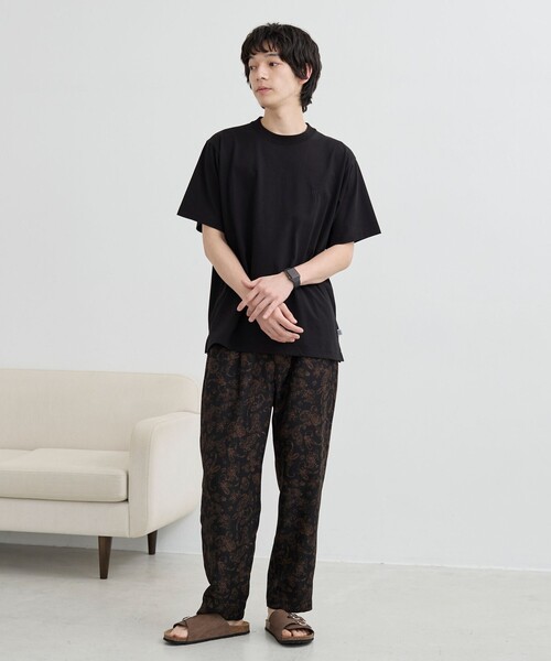 coen(コーエン)の「【WELLTECT】ロゴ刺繍Tシャツ ー吸水速乾、接触冷感、UVカット、遮熱ー(Tシャツ/カットソー・メンズ・オフホワイト/ターコイズブルー/ブラック/ダークブラウン/ダークグレー/ベージュ・S/M/L/XL)」の22枚目の写真