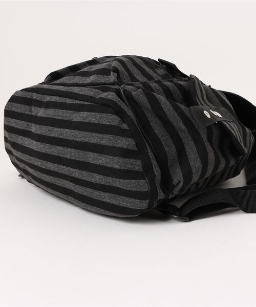 Judin(ジュディン)の「Border design flap backpack【JD】(バックパック/リュック・レディース・ブラック・FREE)」の16枚目の写真