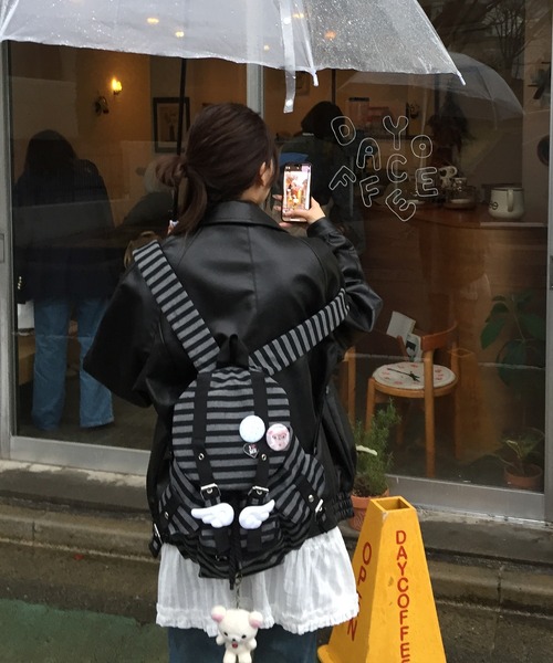 バックパック・リュック No.0233 mesh point VTG BACKPACK JM-