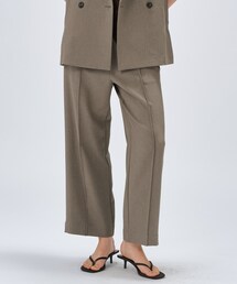 cloenc | 【通勤／セットアップ】リネンミックスワイドストレートパンツ(その他パンツ)