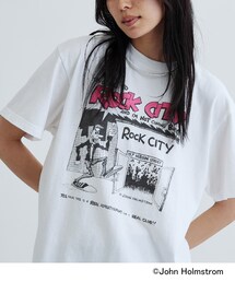 【GOOD ROCK SPEED×JOHN HOLMSTROM】ROCK CITY T－SHIRT