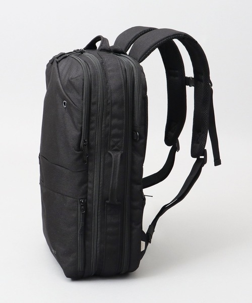 fulcro(フルクロ)の「fulcro フルクロ 撥水 14ポケット バックパック プロ ビジネスリュック A4サイズ・15インチPC収納対応 Explorerシリーズ 16-25L(バックパック/リュック・メンズ・ブラック・FREE)」の10枚目の写真