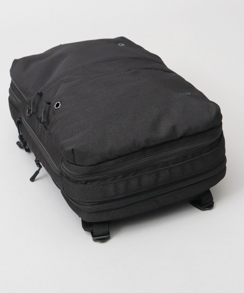 fulcro(フルクロ)の「fulcro フルクロ 撥水 14ポケット バックパック プロ ビジネスリュック A4サイズ・15インチPC収納対応 Explorerシリーズ 16-25L(バックパック/リュック・メンズ・ブラック・FREE)」の12枚目の写真