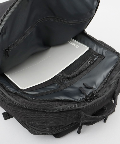 fulcro(フルクロ)の「fulcro フルクロ 撥水 14ポケット バックパック プロ ビジネスリュック A4サイズ・15インチPC収納対応 Explorerシリーズ 16-25L(バックパック/リュック・メンズ・ブラック・FREE)」の21枚目の写真