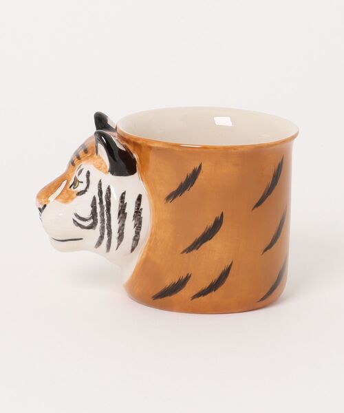 Actually（アクチュアリー）の「LIFELIKE MUG ZEBRA（グラス/マグカップ/タンブラー・レディース・オレンジ/ホワイト系その他・0）」の3枚目の写真