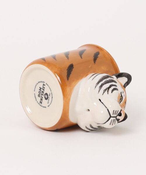 Actually（アクチュアリー）の「LIFELIKE MUG ZEBRA（グラス/マグカップ/タンブラー・レディース・オレンジ/ホワイト系その他・0）」の4枚目の写真