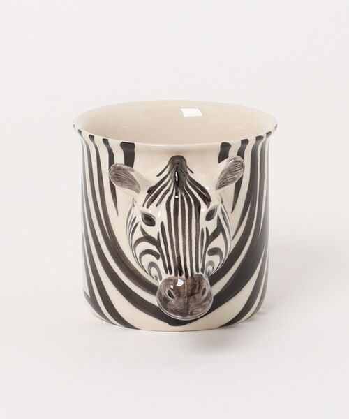 Actually（アクチュアリー）の「LIFELIKE MUG ZEBRA（グラス/マグカップ/タンブラー・レディース・オレンジ/ホワイト系その他・0）」の6枚目の写真