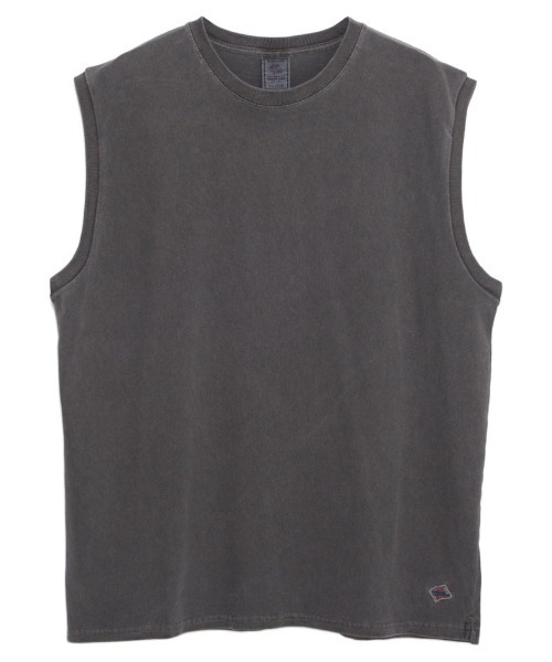 JEMORGAN(ジェーイーモーガン)の「『JEMORGAN LONG JOHNS/ジェーイーモーガンロングジョーンズ』16/- OE天竺ピグメントノースリーブ【+】(Tシャツ/カットソー・メンズ・サックスブルー/グリーン/ブラック/パープル/オレンジ/オフホワイト・XL/L/M)」の22枚目の写真