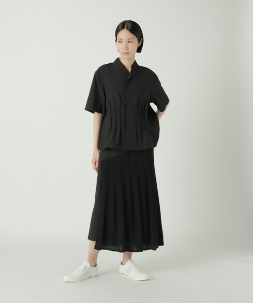 ZUCCa（ズッカ）の「トロピカルドットエア / シャツ / S（シャツ/ブラウス・レディース・ブラック/グレー・M size）」の9枚目の写真