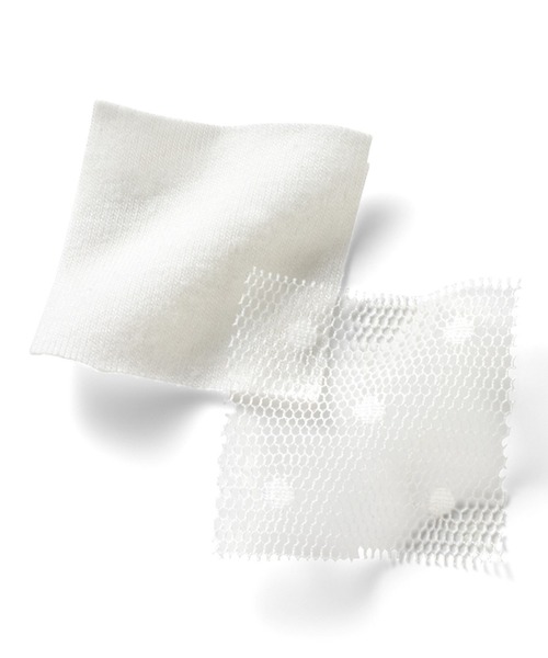 Live in comfort（リブインコンフォート）の「リブ　イン　コンフォート　重ね着が素敵に華やぐ　ドットチュール切り替えカットソートップス（Tシャツ/カットソー・レディース・グレー/ホワイト/ブラック・L/M/LL/S/3L）」の11枚目の写真