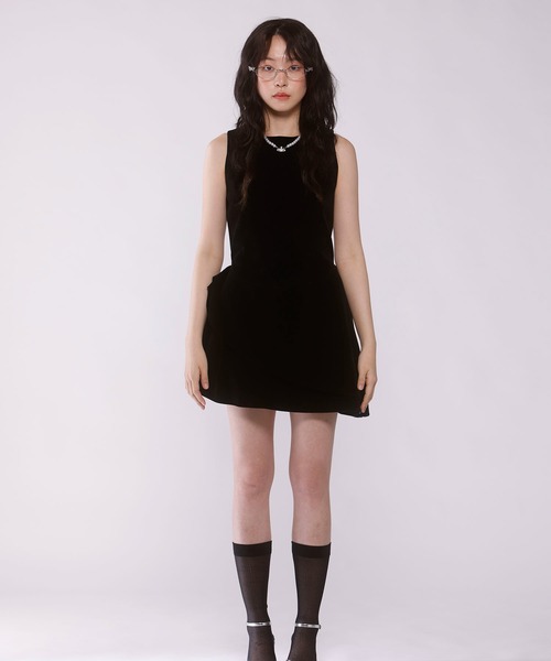 Judin(ジュディン)の「Velvet mini dress【JD】(ドレス・レディース・ブラック・S/M)」の18枚目の写真