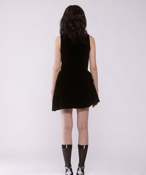 Judin(ジュディン)の「Velvet mini dress【JD】(ドレス・レディース・ブラック・S/M)」の20枚目の写真