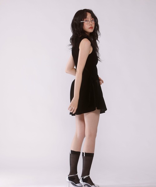 Judin(ジュディン)の「Velvet mini dress【JD】(ドレス・レディース・ブラック・S/M)」の16枚目の写真