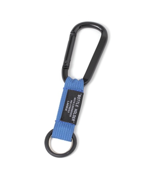 LAKOLE（ラコレ）の「カラビナボトルホルダー / 326944（キーホルダー・レディース・ブラック/ブルー/オレンジ・FREE）」の2枚目の写真