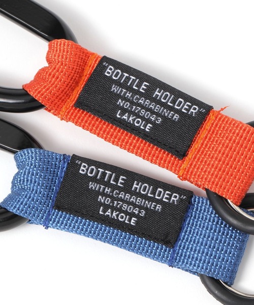 LAKOLE（ラコレ）の「カラビナボトルホルダー / 326944（キーホルダー・レディース・ブラック/ブルー/オレンジ・FREE）」の9枚目の写真