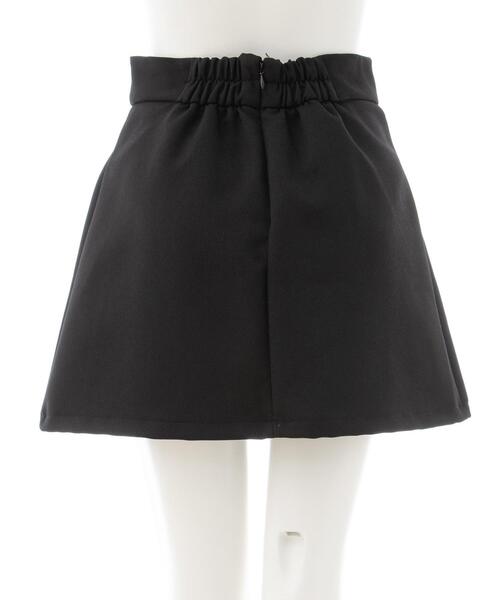 INGNI（イング）の「金ボタンサイドプリーツ／スカパン（スカート・レディース・ブラック/グレー/オフホワイト・FREE）」の17枚目の写真