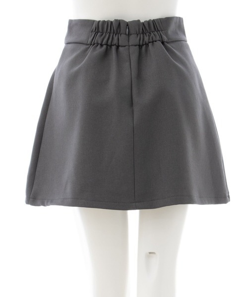 INGNI（イング）の「金ボタンサイドプリーツ／スカパン（スカート・レディース・ブラック/グレー/オフホワイト・FREE）」の22枚目の写真